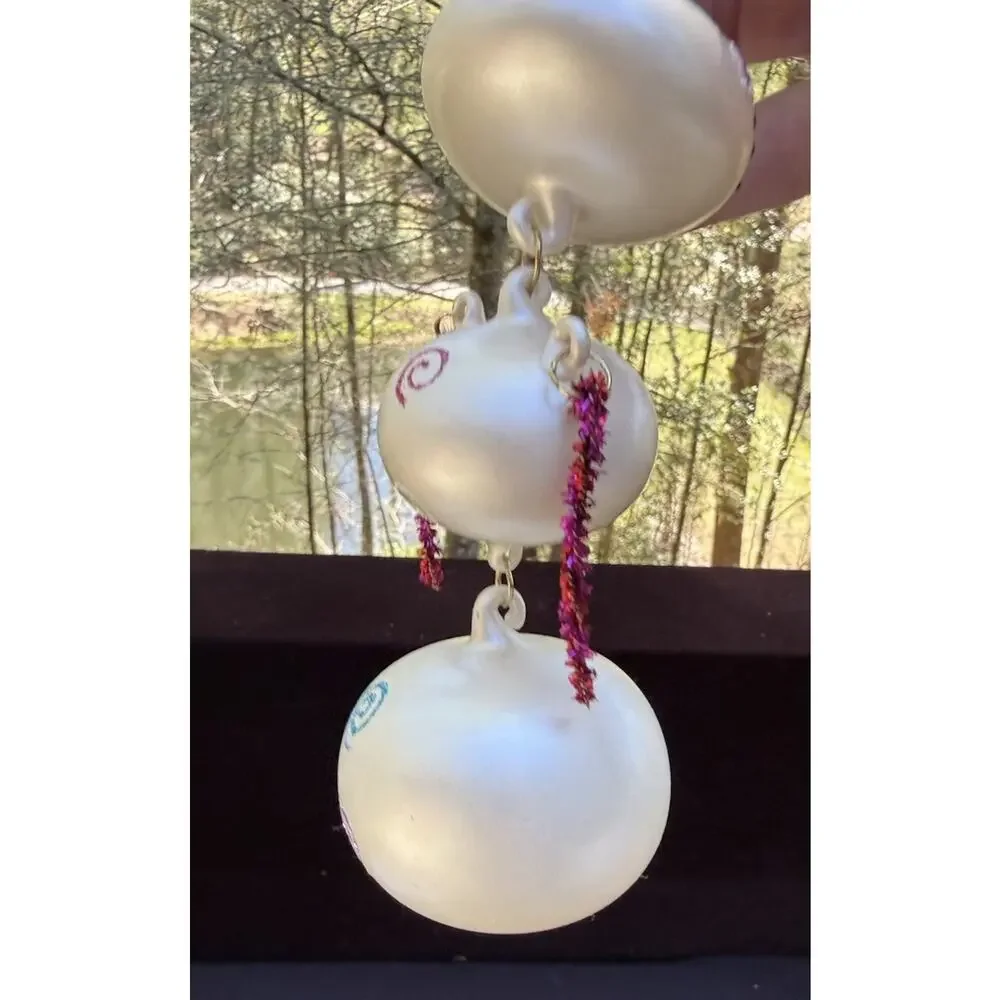 Midwest Of Cannon Falls Snowman Whimsical Christmas ornament -K2